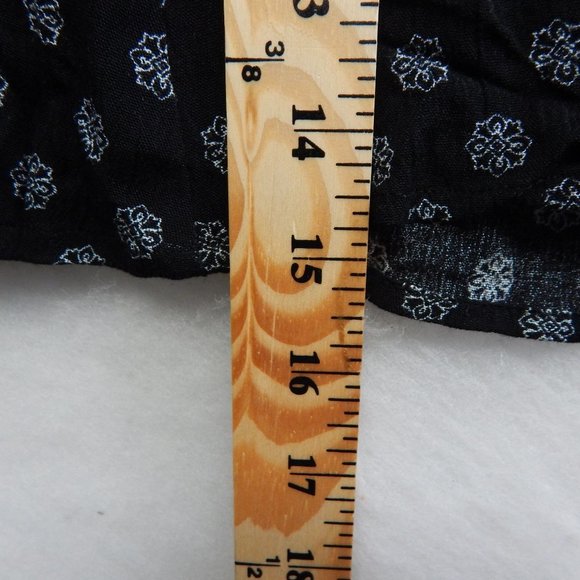 PacSun Womens Mini Skirt With Button Down Front  Black Size S - Picture 5 of 8